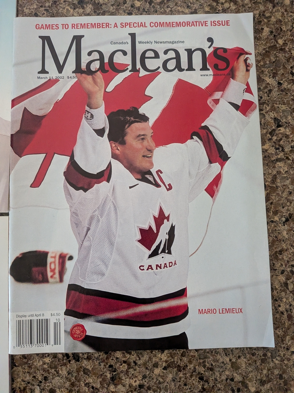 Maclean's Commemorative Issue - Games To Remember Olympics 2002